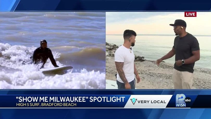WISN Show Me Milwaukee spotlight on High 5 Surf